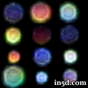 Unknown Multicolored Glowing Light ~ July 4,&nbsp;2015