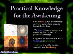 Practical Knowledge for the Awakening