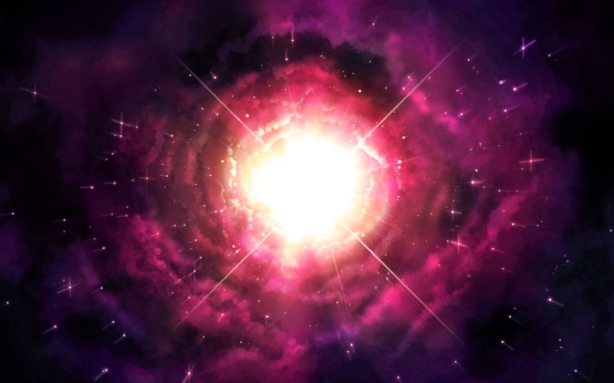 kosmos_svet_dyra_yarkiy_sirenevyy_blesk_1920x1200